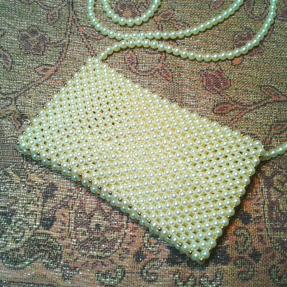 Gorgeous Vintage Beaded Bag - Picture 2 of 5